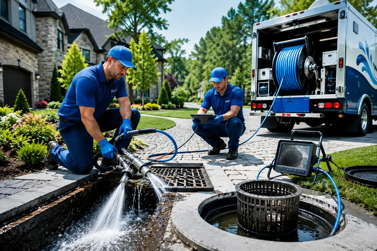 Local outdoor drain cleaning professionals in Coopersburg, PA