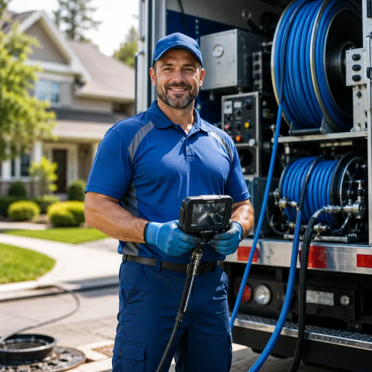 Local outdoor drain cleaning specialists in Coopersburg, PA